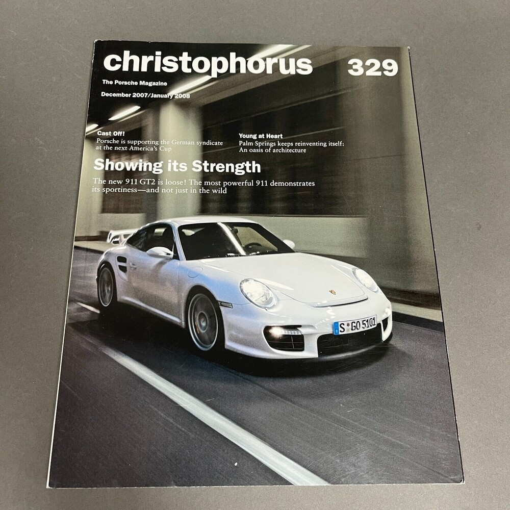 Christophorus The Porche Magazine No. 329 December 2007 January 2008